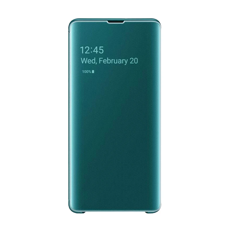 Imagem -05 - Original Samsung Galaxy S10 Flip Case Caixa do Telefone de Alta Qualidade Original