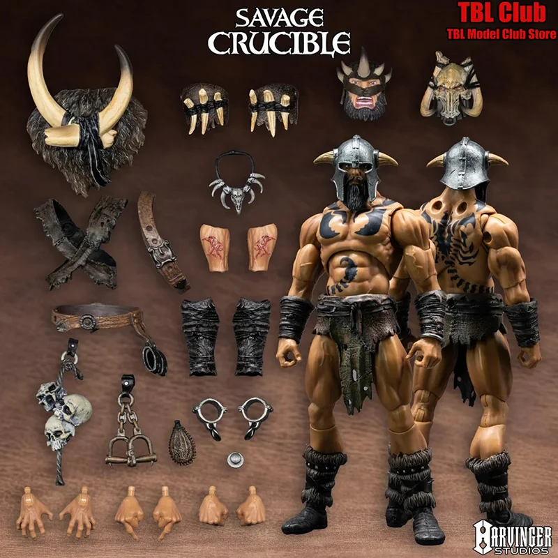 

1/12 Scale 25WF Exhibition Limited Luxury Package Barbarian Male Warior Varnox 6-inch Full Set Action Figure Soldier In Stock