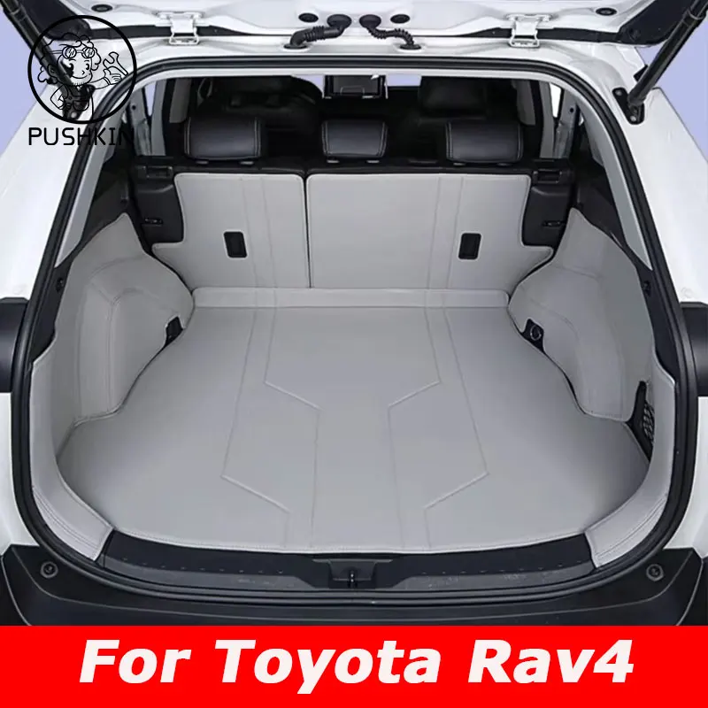 

Leather Car Trunk Mat For Toyota RAV4 XA50 2020 2021 2022 2023 2024 RAV 4 XA 50 Hybrid Cargo Liner Cover Pad Carpet Accessories