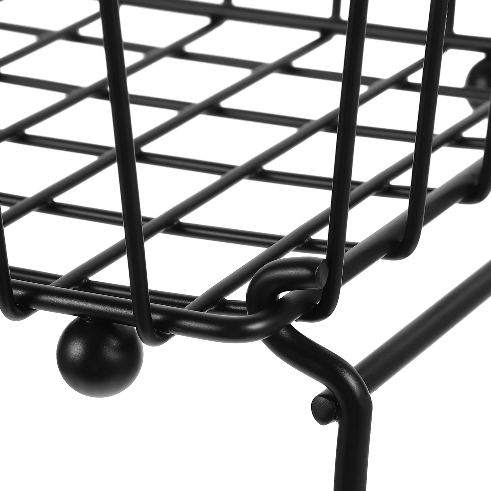 

2 Tier Kitchen Fruit Basket Wire Storage Countertop Baskets Vegetable and Organizer for