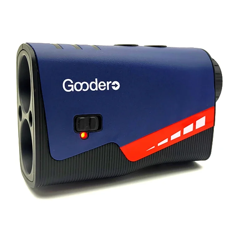 2024 neue Version 800 m Goodero Laser-Entfernungsmesser Mini-Golf-Entfernungsmesser mit Vibrationsimpuls, adaptivem Neigungsschalter, magnetisch