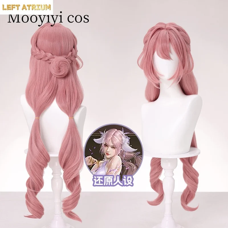 

Game Naraka Bladepoint Tessa Cosplay Wig for Halloween Christmas Role Playing Party Comic Game New 85cm long wig for anniversary