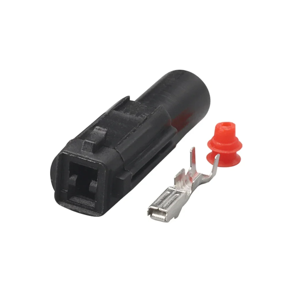 5/10/20/50/100sets 1pin Auto Cable Plastic Housing Connector Waterproof Electric Wiring Harness  FW-C-1F-B