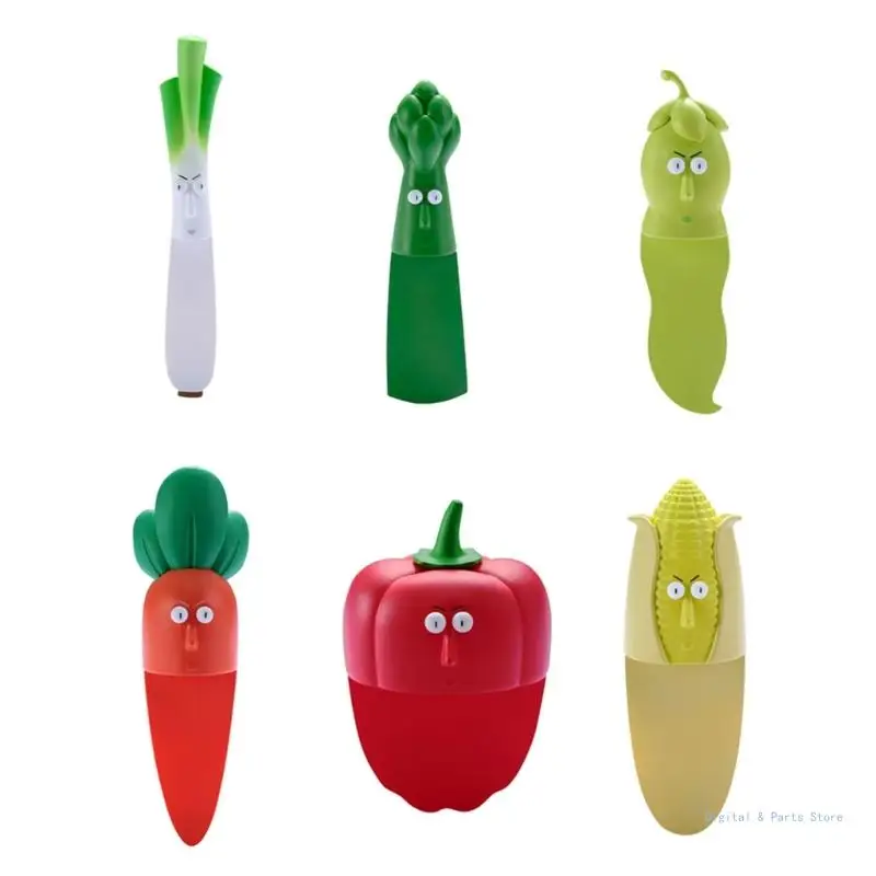 

M17F 3D Coldface Bookmarks Vegetable Series Page Marker Funny Book Markers Reading School Office Stationery Supplies