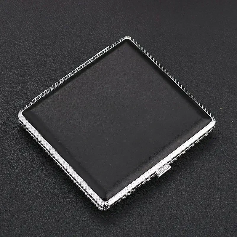 New Cigarette Case Ultra-thin Clamshell Personality Fashion Creative Men Moisture Resistant Pressure Portable for 20pc Cigarette