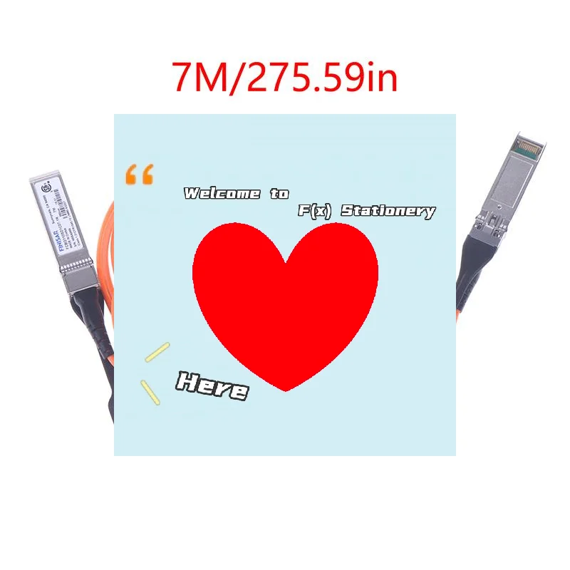 

1/3/5PCS AOC Optical Module SFP AOC 10G Optical Cable Connecting Wire Used Original 10GB Optical Fiber Cable-F(x)