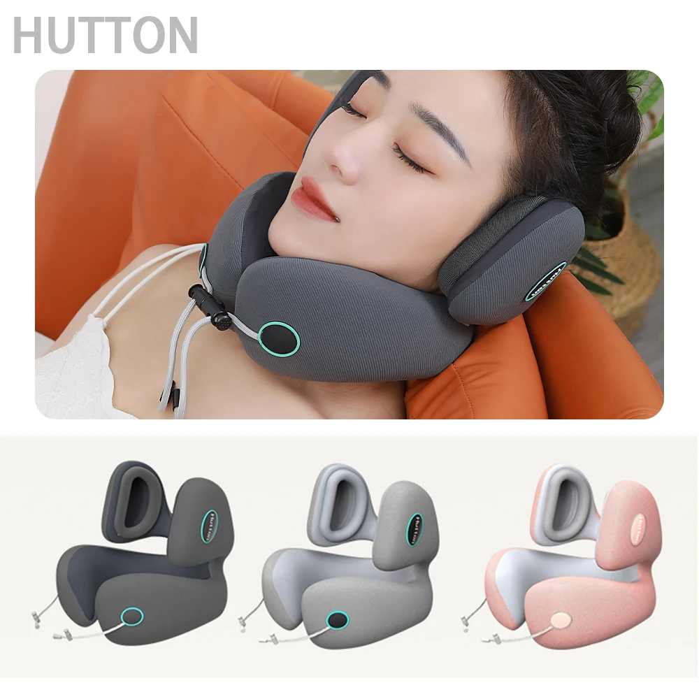 

Noise Canceling Fashion U Shape Memory Pillow Airplane Travel Car Plane Flight Neck Head Support Cushion