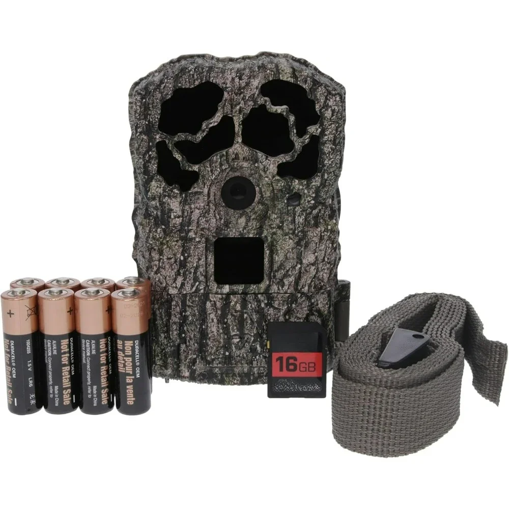 BT-USA 16 Trail Camera 16 MP Combo Mossy Oak, 60ft infra-red detection range and burst mode, 5 second-60 second recovery timeout