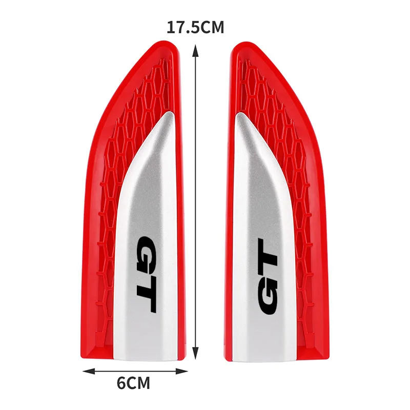 Autocollant de lame de garde-boue latéral de porte de voiture, pour moteurs MG GT MG ZS GS MG5 6 7 mg3 Gundam 350, pièces TF hector HS, accessoires de voiture