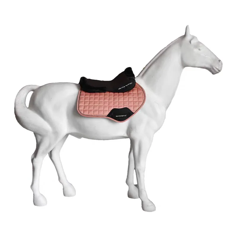 Fotografia 4: Sela com borda meia almofada meia almofada para cavalo e sela 17 polegadas 17,5 polegadas 18 polegadas