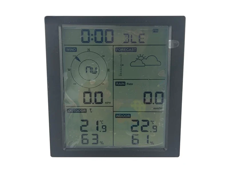 rainfall, temperature, humidity and air pressure of wireless weather station can expand wifi.