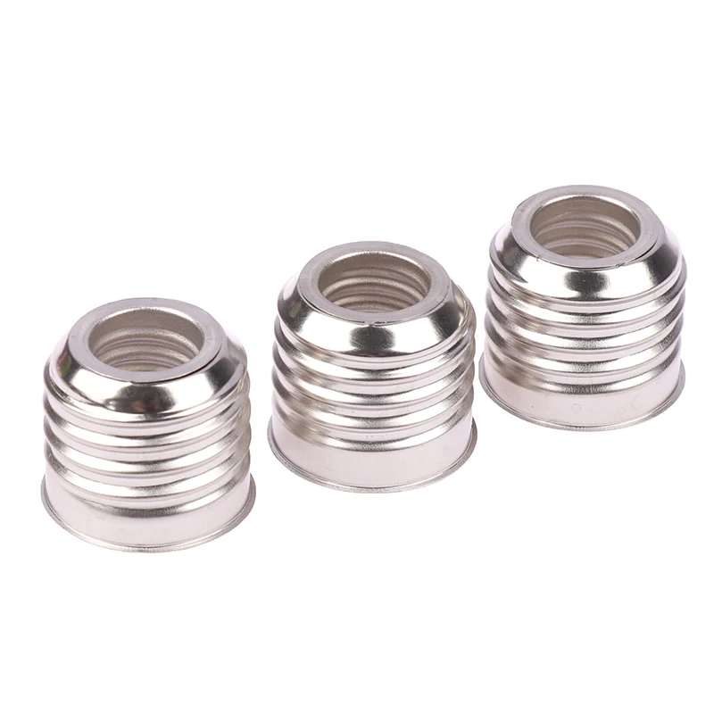 حامل مصباح محول مصباح مصباح ، حلقة حديدية صغيرة ، محول لامفولدر ، E27 إلى E14 ، 10