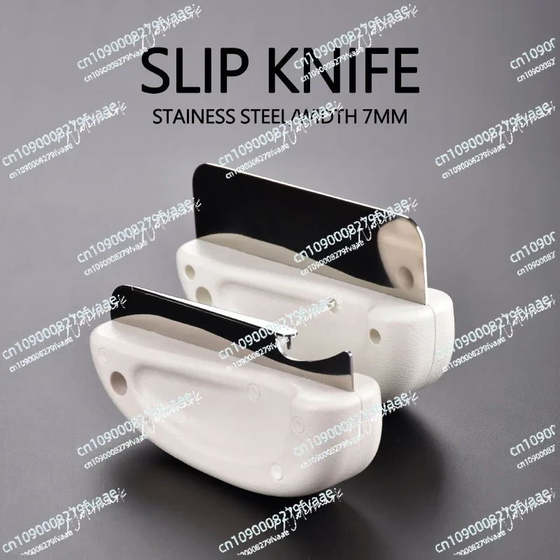 time-saving and labor-saving special cloth lower track 2pcs Stainless steel assist tool sliding knife roller shutter factory