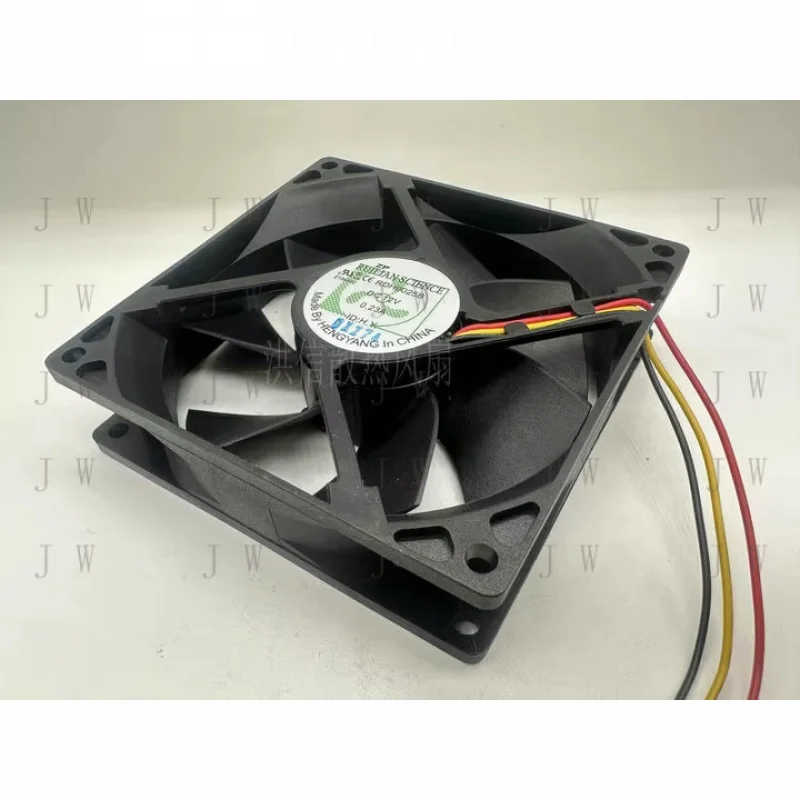 DDW   1PCS FOR RUILIAN RDH9025B DC12V 0.23A 3-wire cooling fan 90*90*25MM