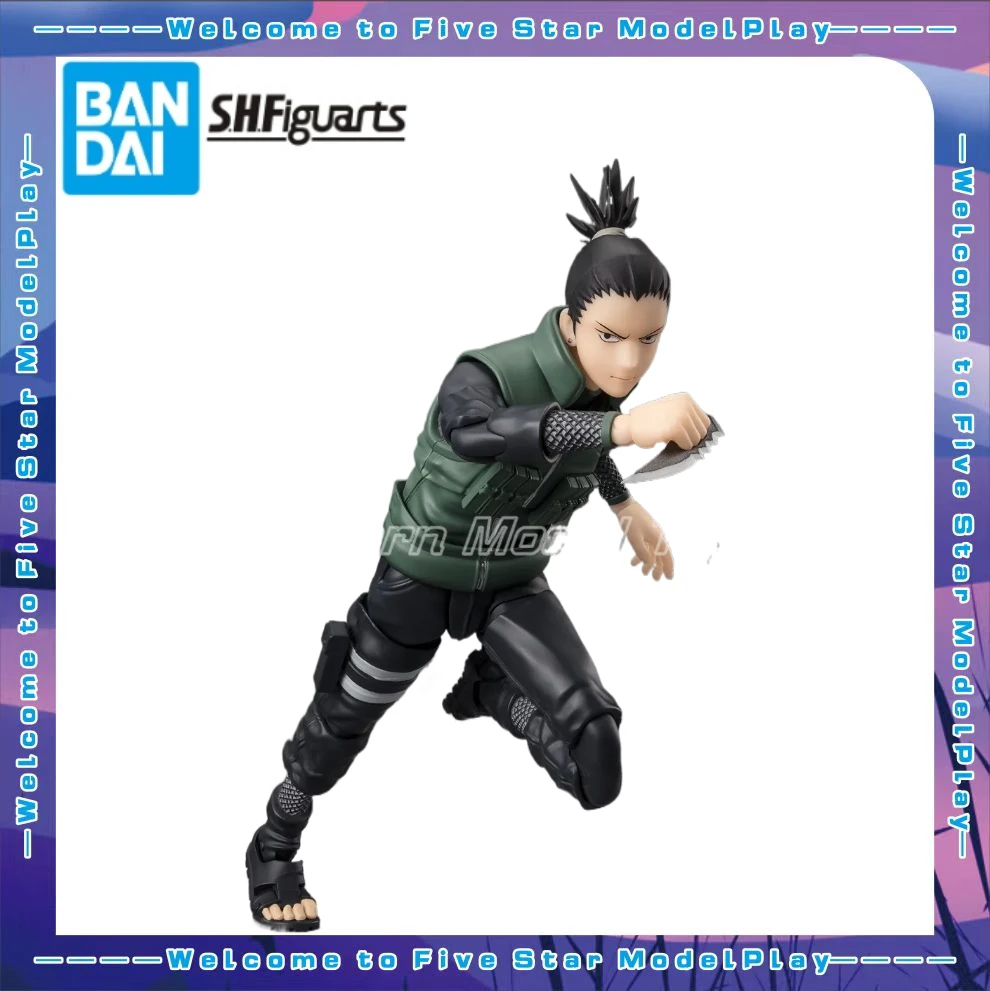 

【FS】BANDAI S.H.Figuarts NARUTO Nara Shikamaru Action Figures Models Toys Gifts