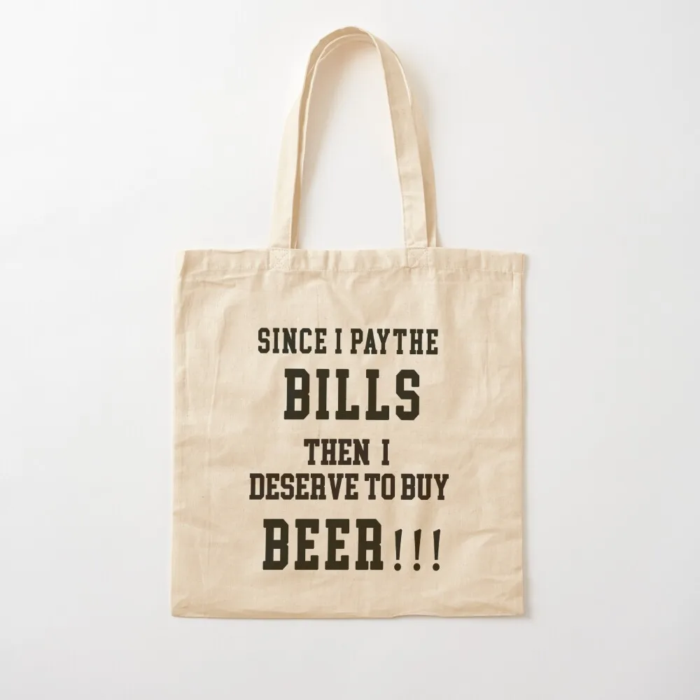 I Love Beer Tote Bag tote bag university bags luxury women Shopper Canvas bag
