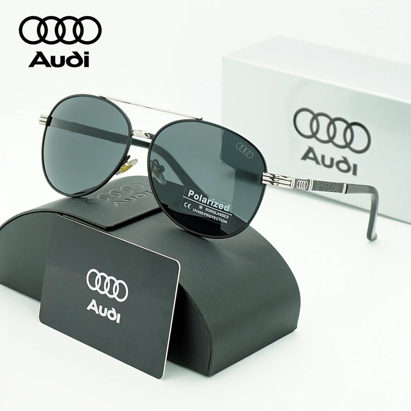 

Солнцезащитные очки AUDI класса люкс с поляризацией, высококачественные, для мужчин и женщин, UV400, для вождения, классический стиль, премиум-качество, модный дизайн