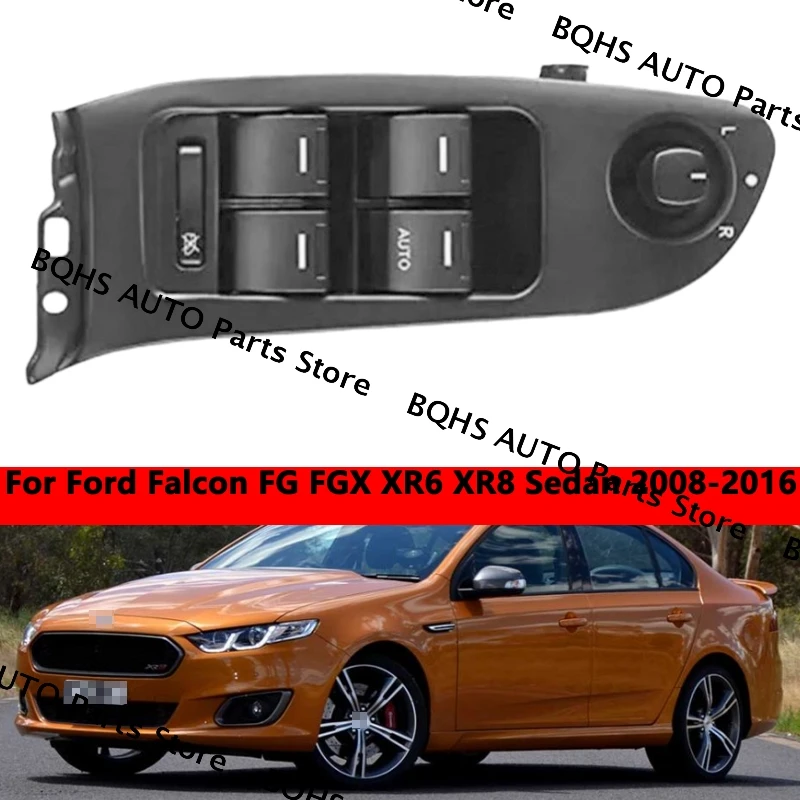 

Master Window Switch with Light For Ford Falcon FG FGX XR6 XR8 Sedan 2008 2009 2010 2011 2012 2013 2014 2015 2016