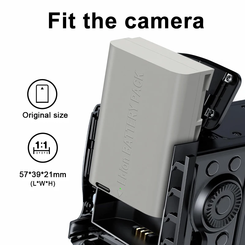 LP-E6NH LP-E6N Аккумулятор LP-E6 с входом Type-C для камеры Canon EOS R R5 R6 60D 70D 80D 90D 5D IV 5DS R 7D Mark