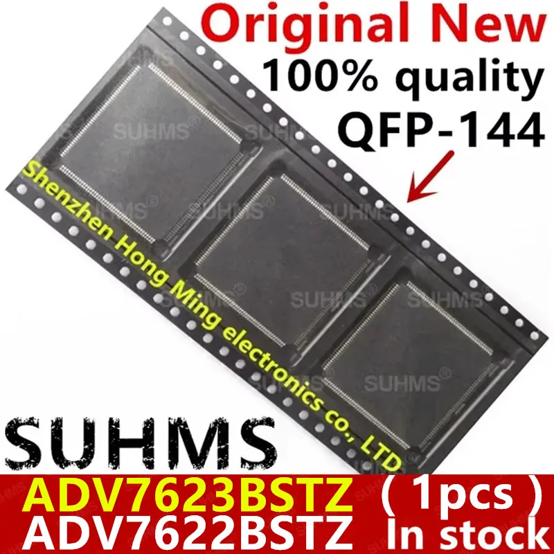 (1 Stück) 100 % neuer ADV7622 ADV7623 ADV7622BSTZ ADV7623BSTZ ADV7622 BSTZ ADV7623 BSTZ QFP-144-Chipsatz