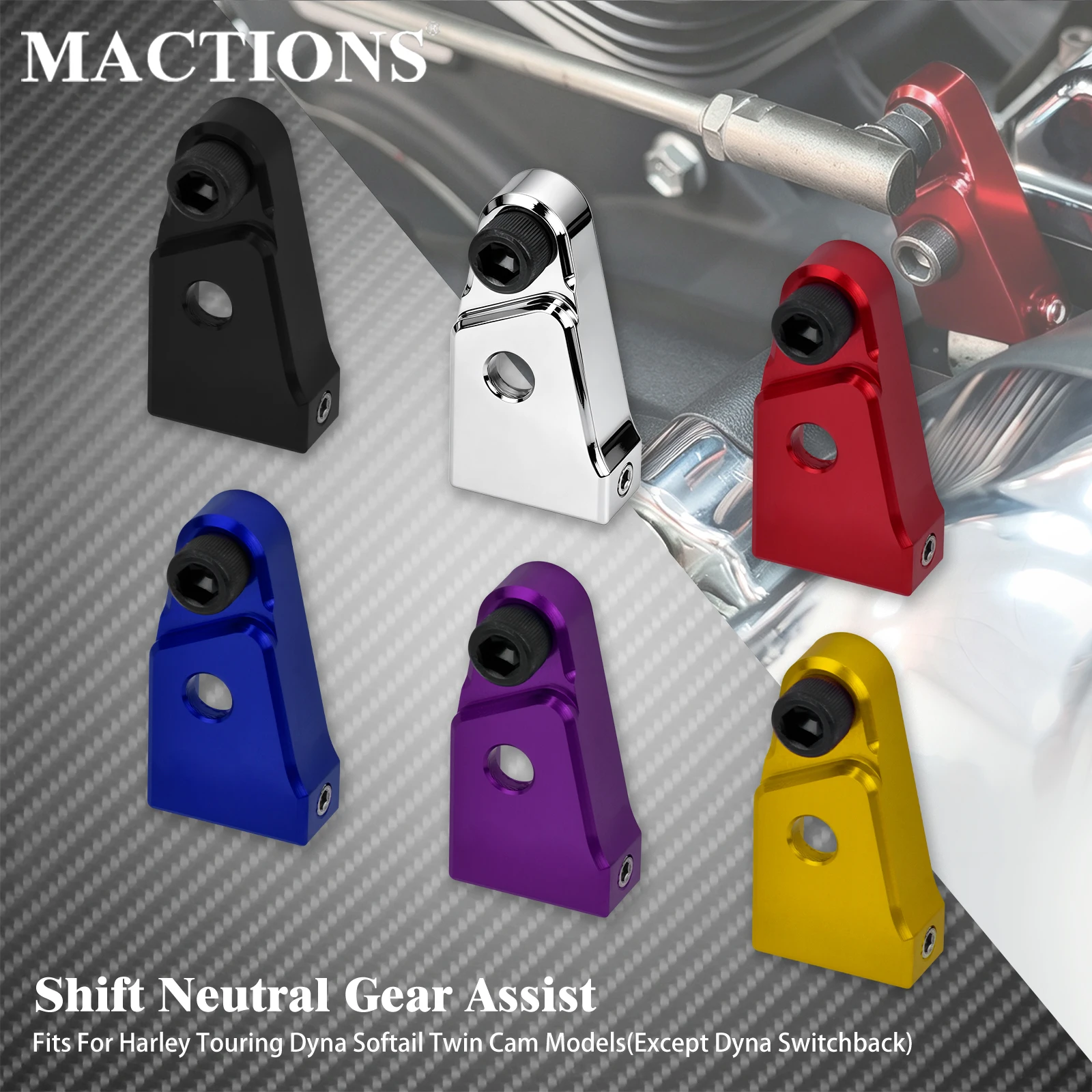 Motorcycle Shift Neutral Gear Assist Kit Accessories For Harley Touring Electra Street Road Glide Dyna Softail Fatboy Twin Cam