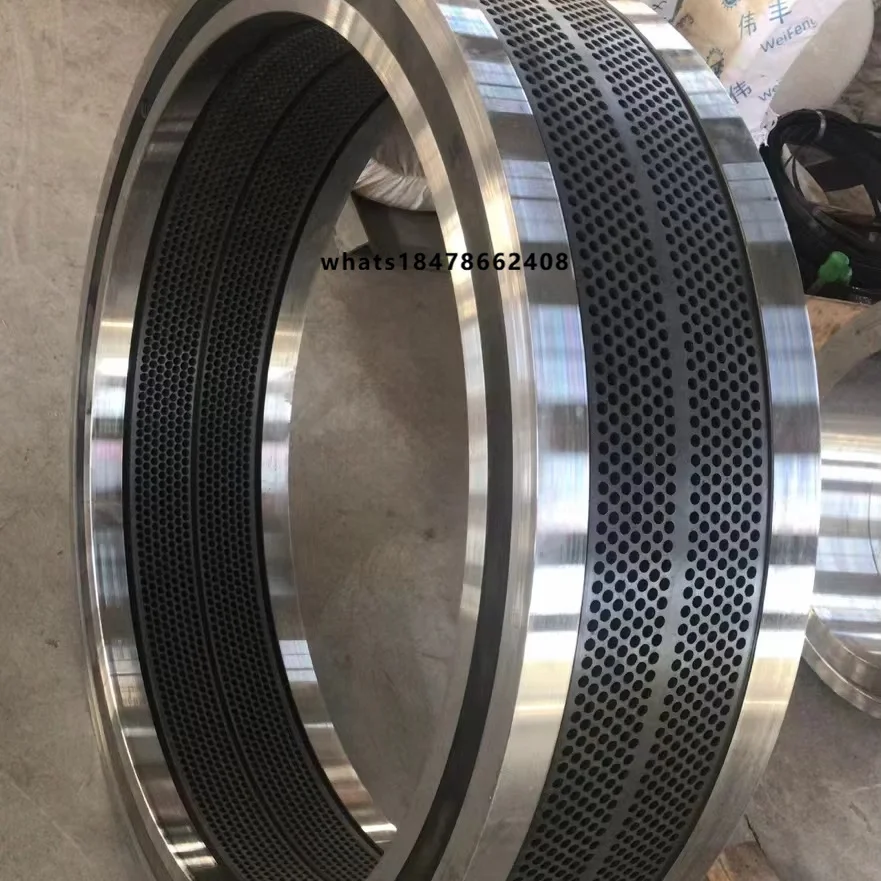 Complete Set of Wear Parts for Wood Sawdust Pellet Mill Including Ring Die and Press Roller Accessories