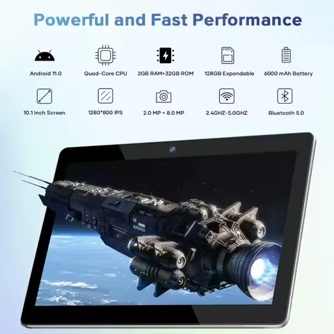 10.1 INCH 2GB RAM 32GB ROM FX10 Android 11 Tablet PC CPU Allwinner A133 Quad-Core 1.4GHz Dual Camera WIFI 1280 x 800 IPS HD