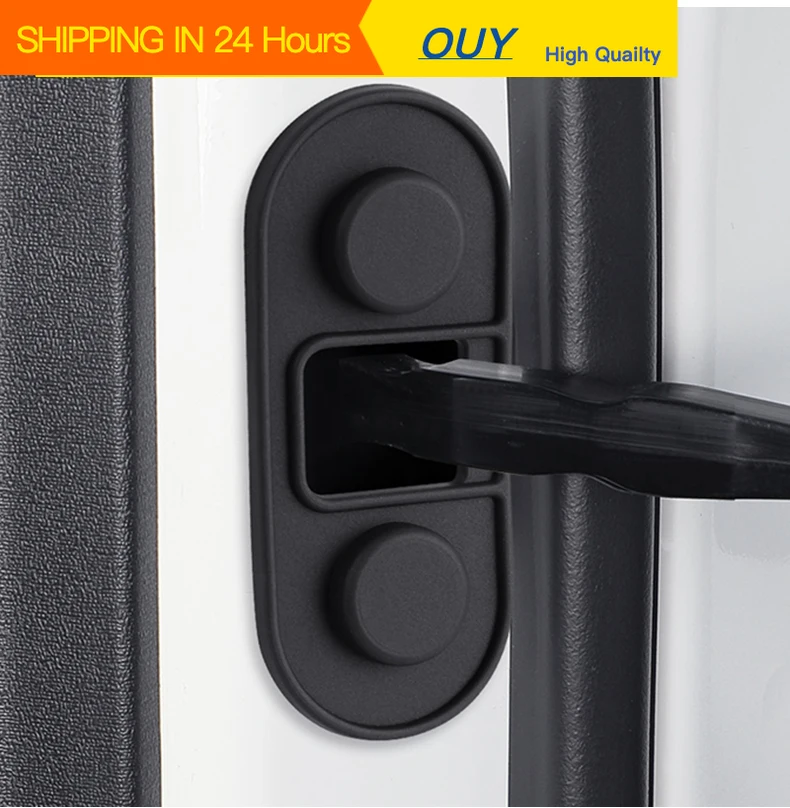OUY Door stopper door lock cover silicone for BYD Leopard 8 FangChengBao 8 Leopard 5 eight 2025 2024 Interior Accessories