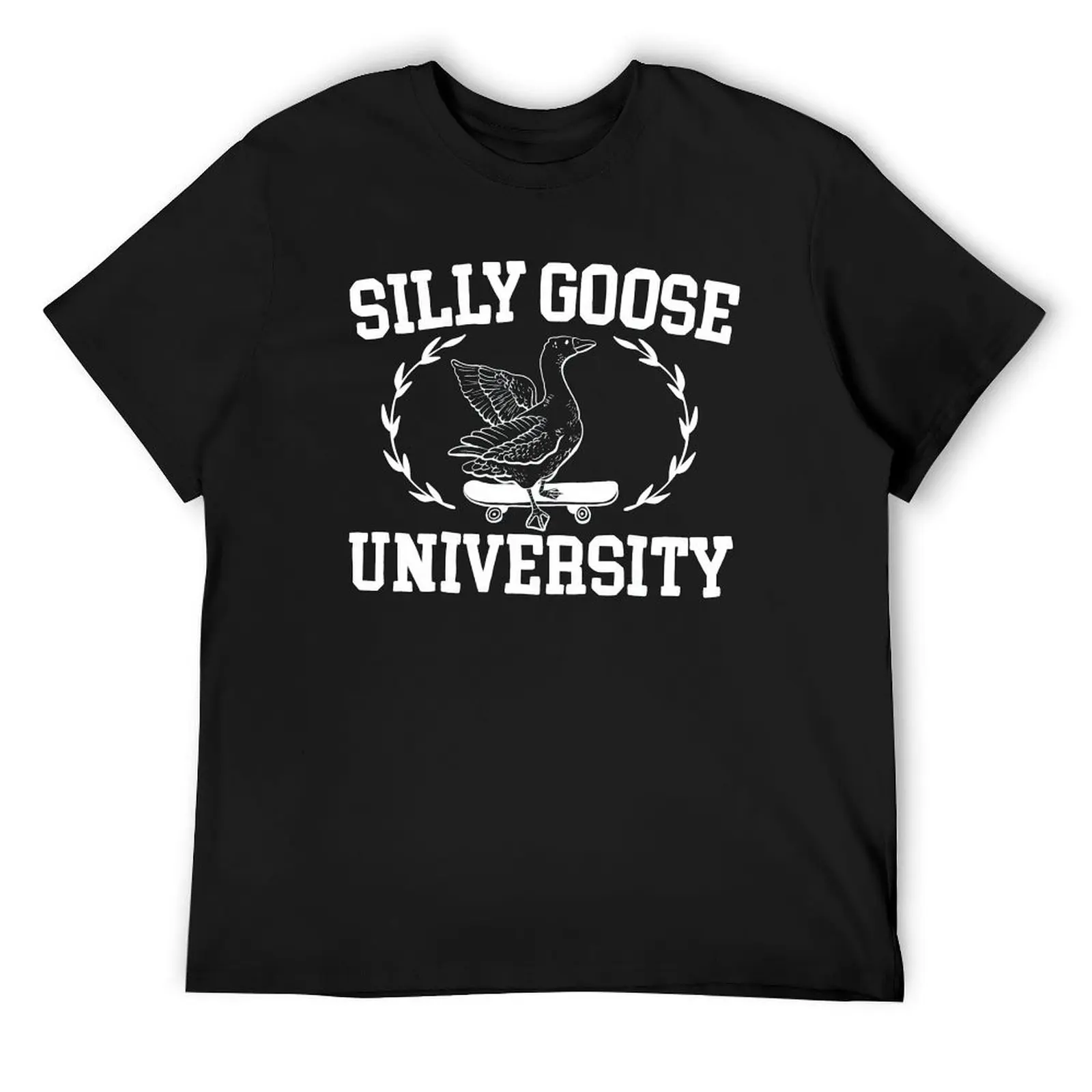

Silly Goose University T-Shirt man clothes baggy shirts aesthetic clothes t shirts for men cotton