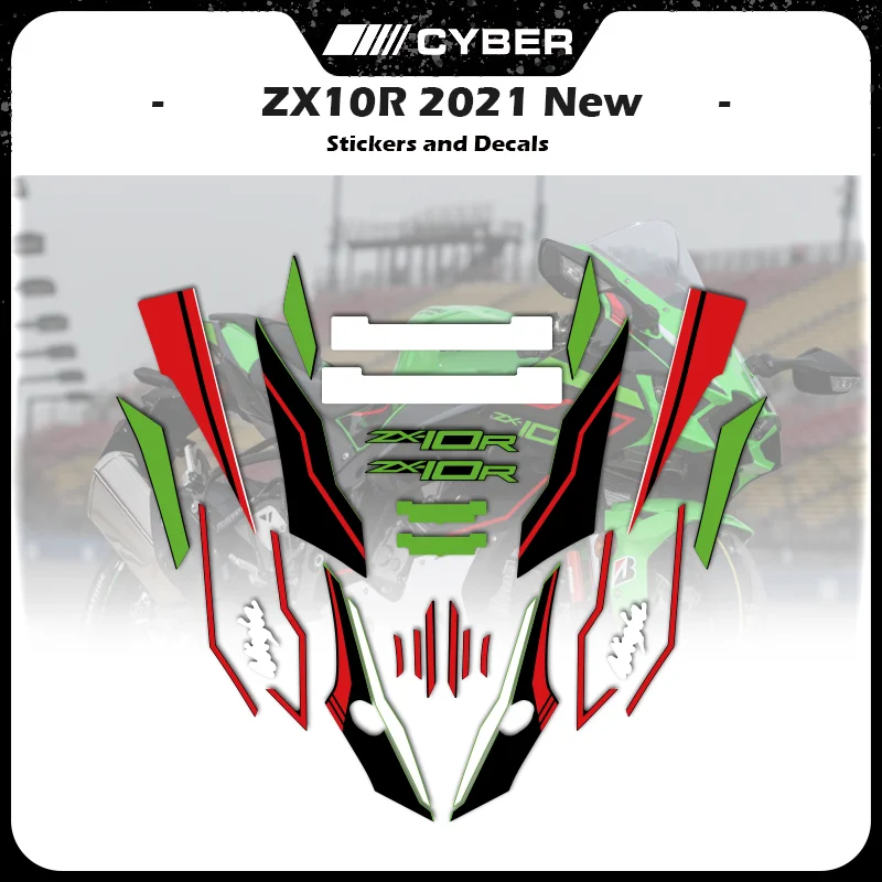 

For Kawasaki ZX10R 2021 2022 2023 2024 Motorcycle Full Set of Shell Fairing Sticker Decals OEM Replica Version Sticker ZX-10R