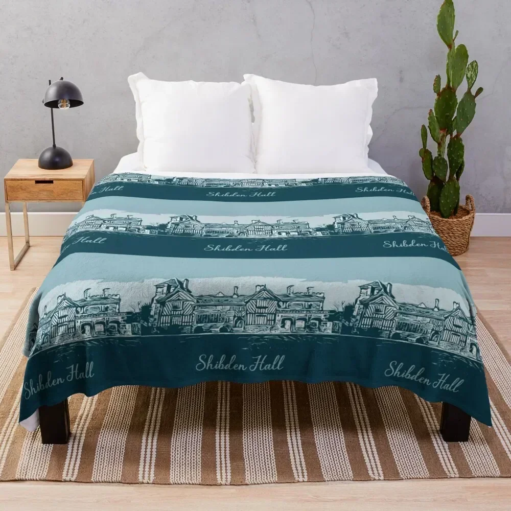 Shibden Hall Art Throw Blanket Soft Big Bed covers Blankets