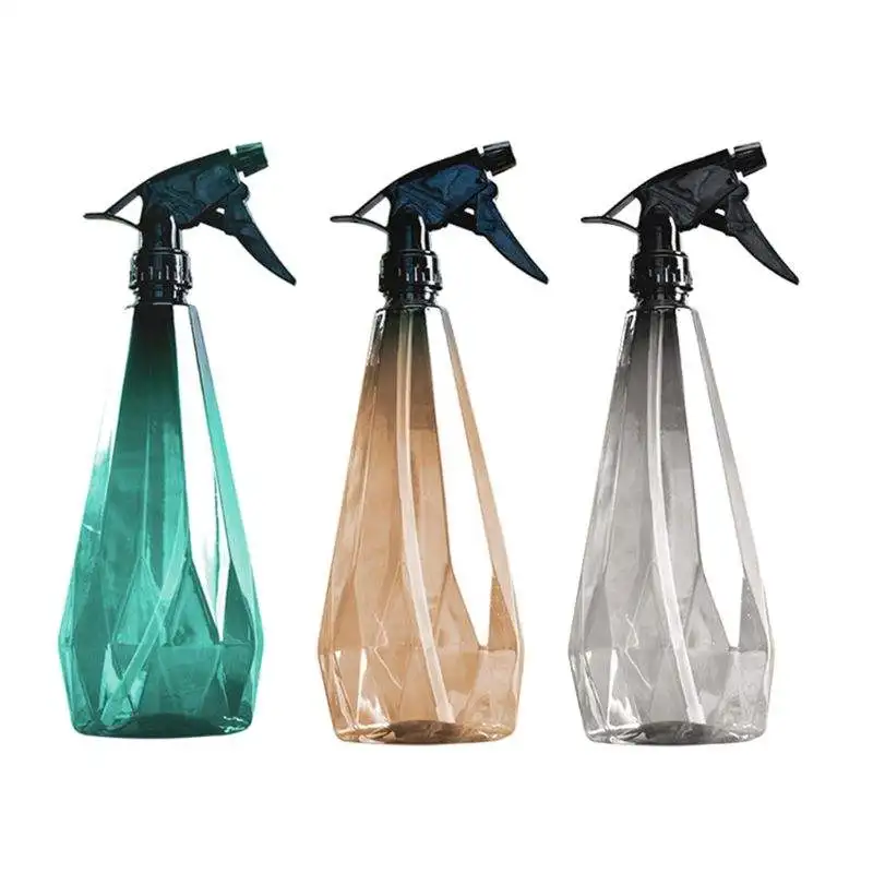 600ml Spray Bottle Watering Can Gardening Plant Flower Irrigation Mist Sprayer Household Disinfection Cleaning Hairdressing Tool