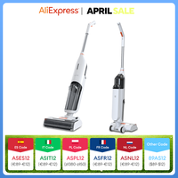 ILIFE W90 Cordless Wireless Wet Dry Smart Mop Washing , 5500Pa Suction, 1 Min Self Cleaning, Large Dual Water Tank