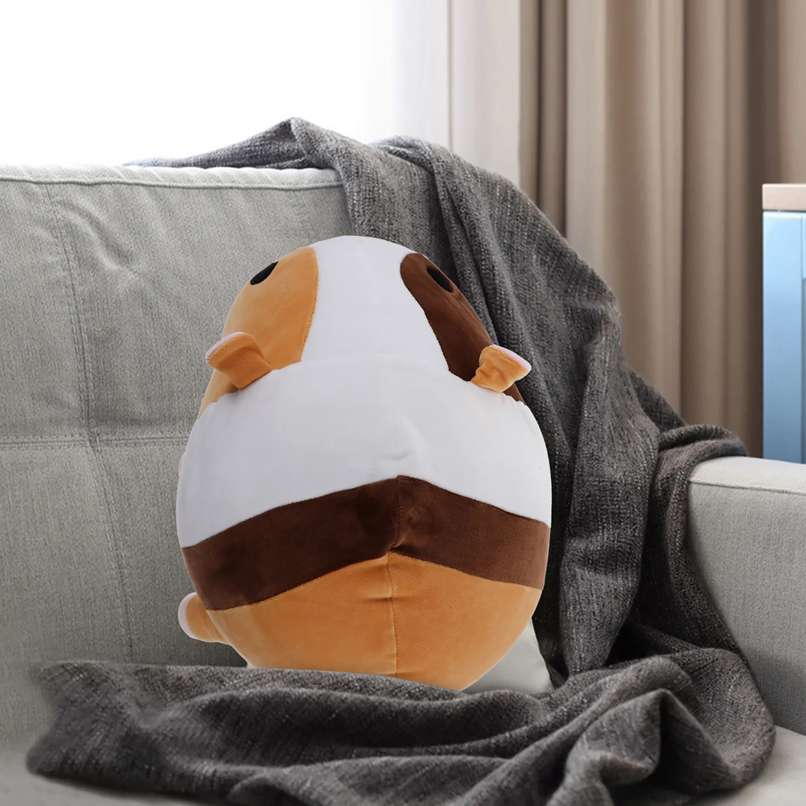 

Pillow Animal Design Guinea Pig Plush Desktop Simulated Stuffed Cloth Adorable Toy Hamster