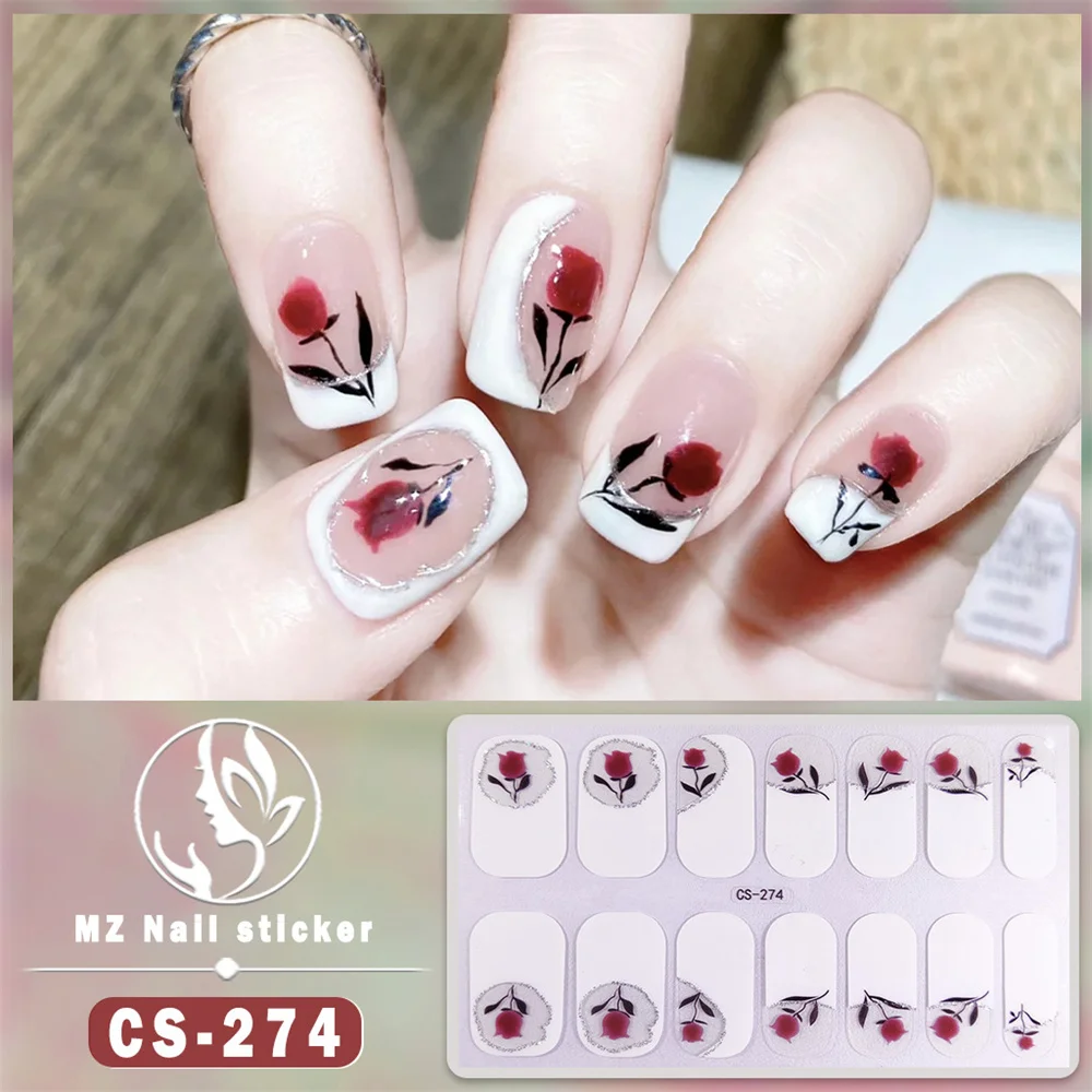 Gel Nail Stickers Easy To Apply No Professional Skills Required Striking Limited Edition Fashionable Sell Like Hot Cakes Lasting