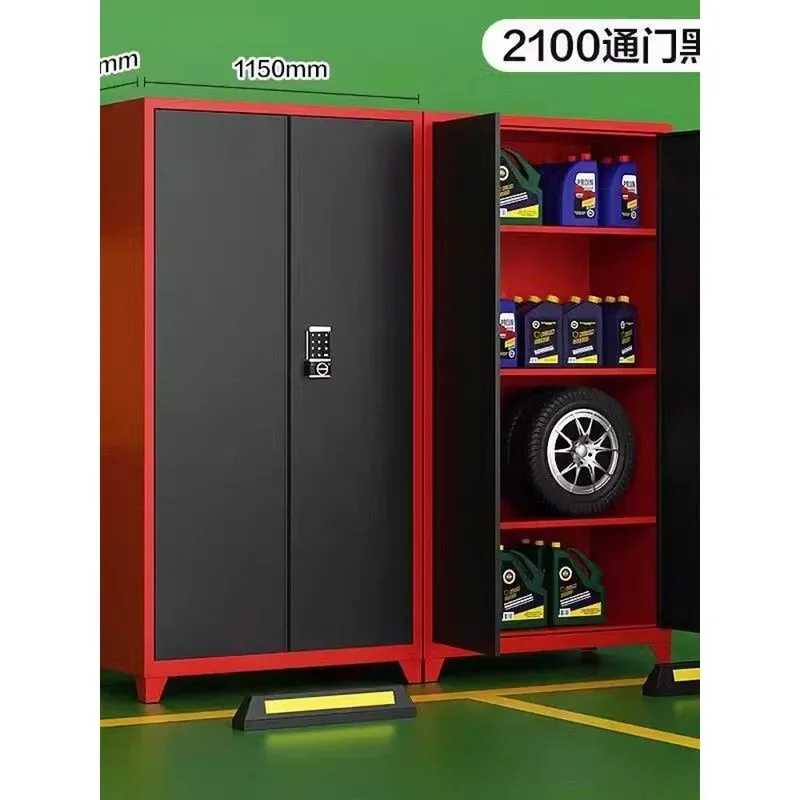 Heavy Duty Underground Garage Storage Cabinet Anti-theft Parking Locker Tool Storage Rack Box Organizer for Home Workshop