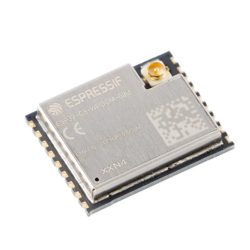 Módulo inalámbrico Bluetooth BLE5.0, WiFi, ESP32-C3-WROOM-02U-N4, 2,4 GHz