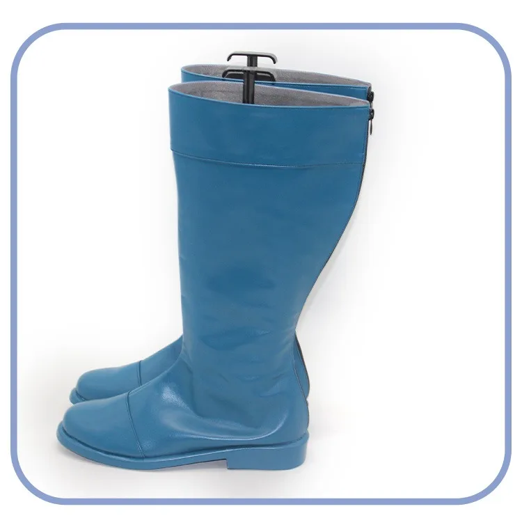 Chaussures de Cosplay Philip, accessoires Anime, chaussures en cuir PU, accessoires de Cosplay Prince, bottes de carnaval d'halloween sur mesure