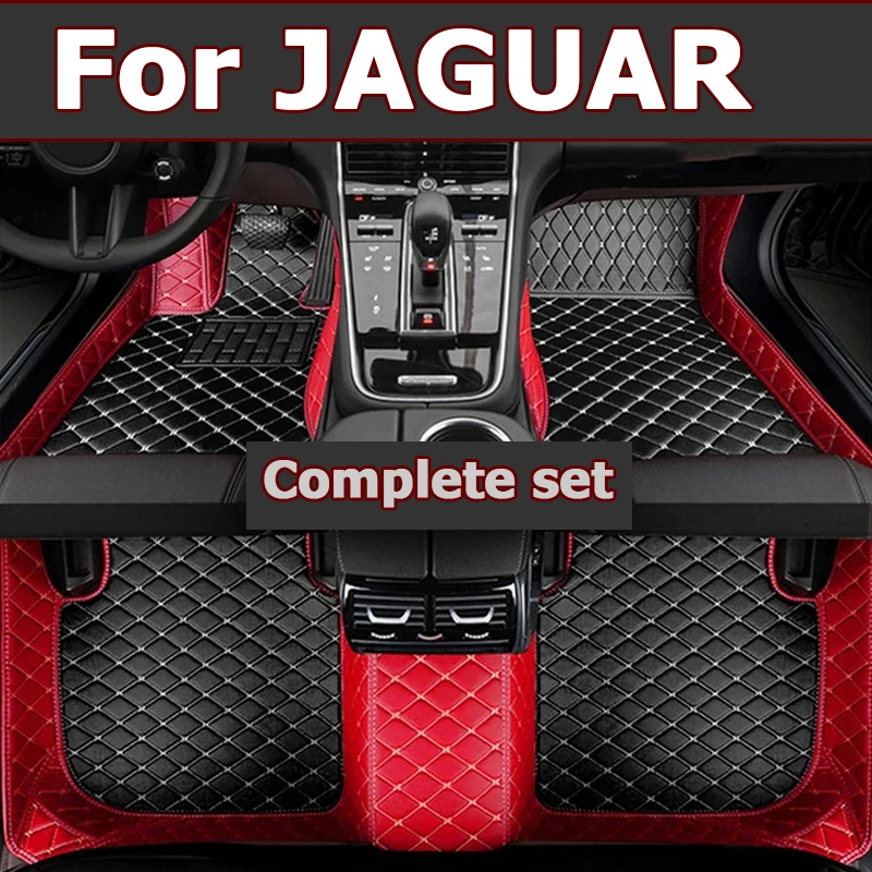 Car Floor Mats For  JAGUAR E-Pace F-Pace F-Type Coupe F-Type conver XE XF XFR XJ6 XJ8 XJL 4seat XJL 5seat  Car Accessories