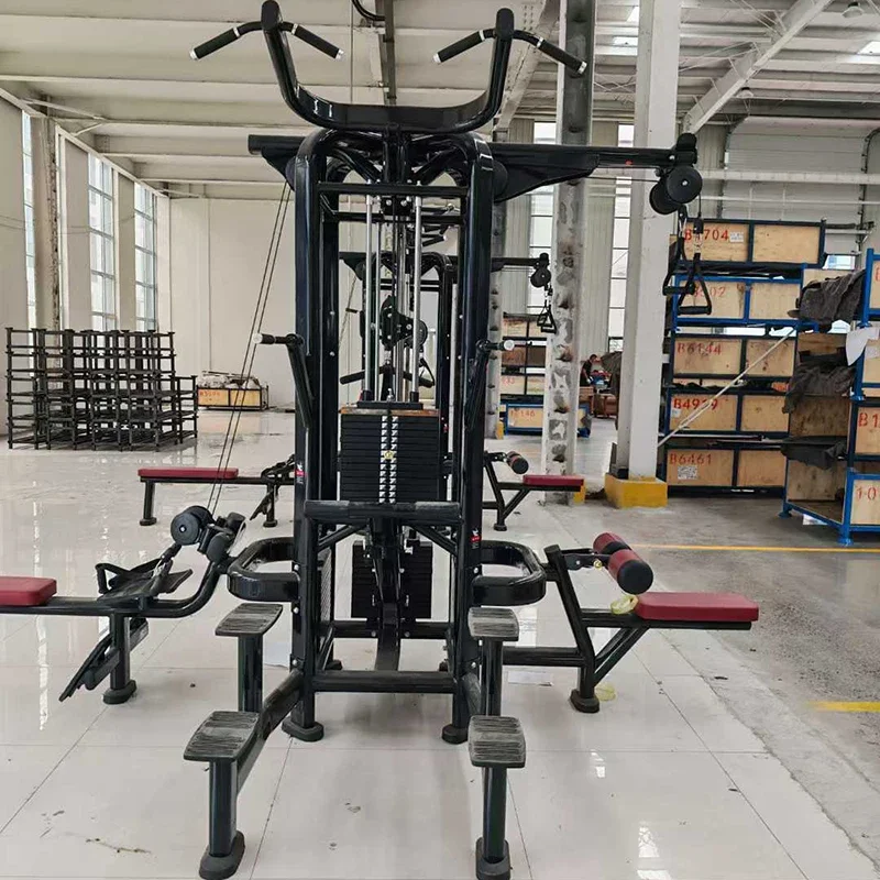 Nouveauté 2025 Équipement de fitness de haute qualité pour salle de sport Entraîneur d'exercices multifonctionnel 8 stations