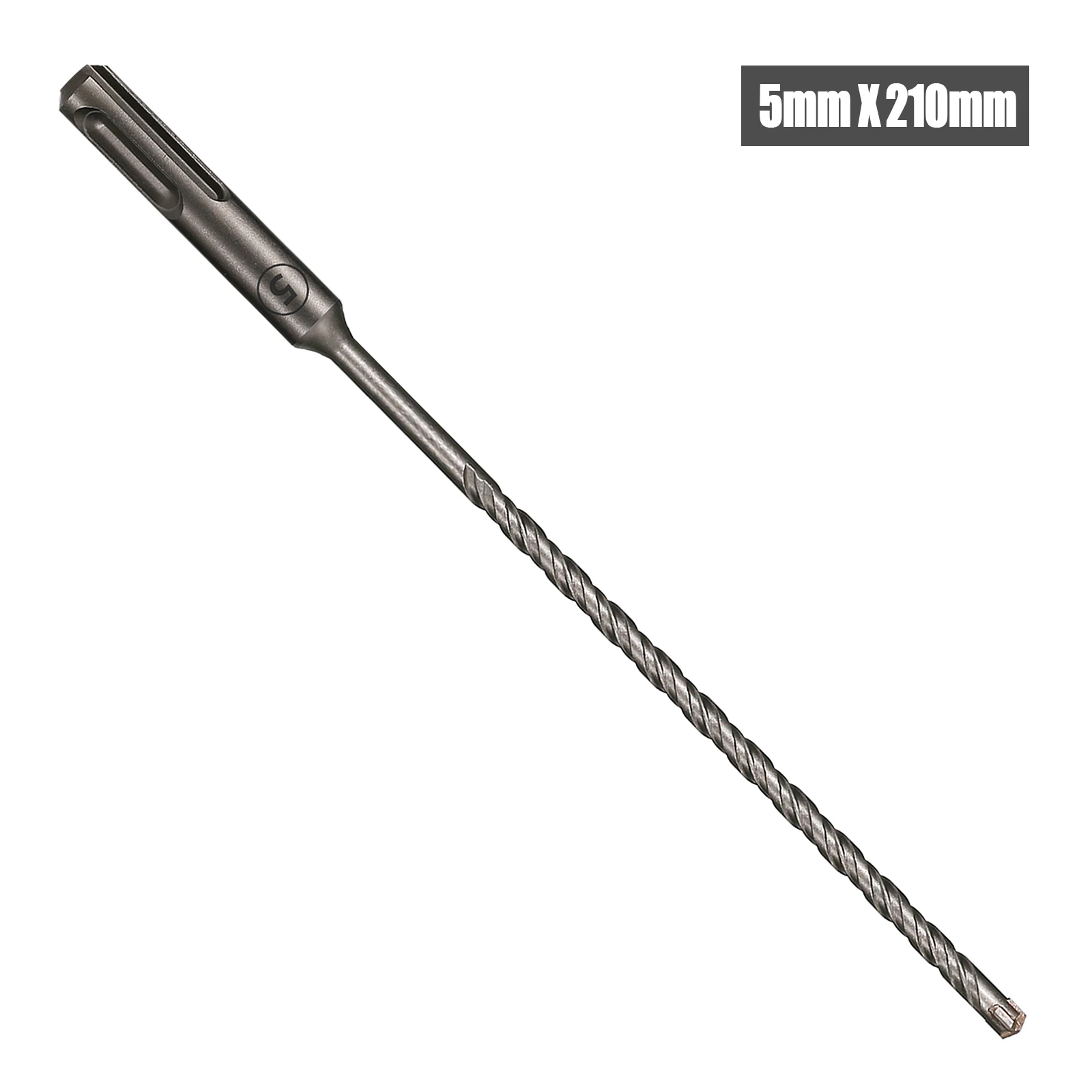 1 Stück Beton SDS Plus 5-25mm Bohrer Kreuzschneidkopf Doppelschneckenhammer 210mm Wand Ziegel Block Elektrohammer Mauerwerkbohrer – Detail 5