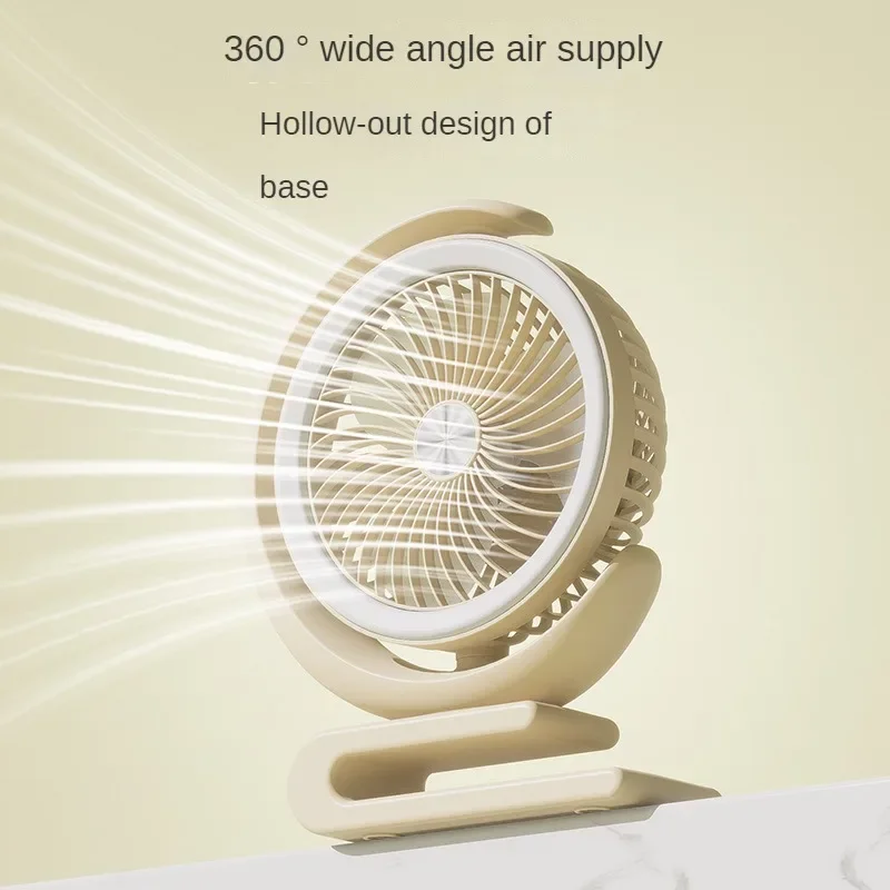 Desktop Fan Multi Scenario Application and Ultra Long Battery Life Rotatable and Silent LED Night Lights Home Camping Supplies