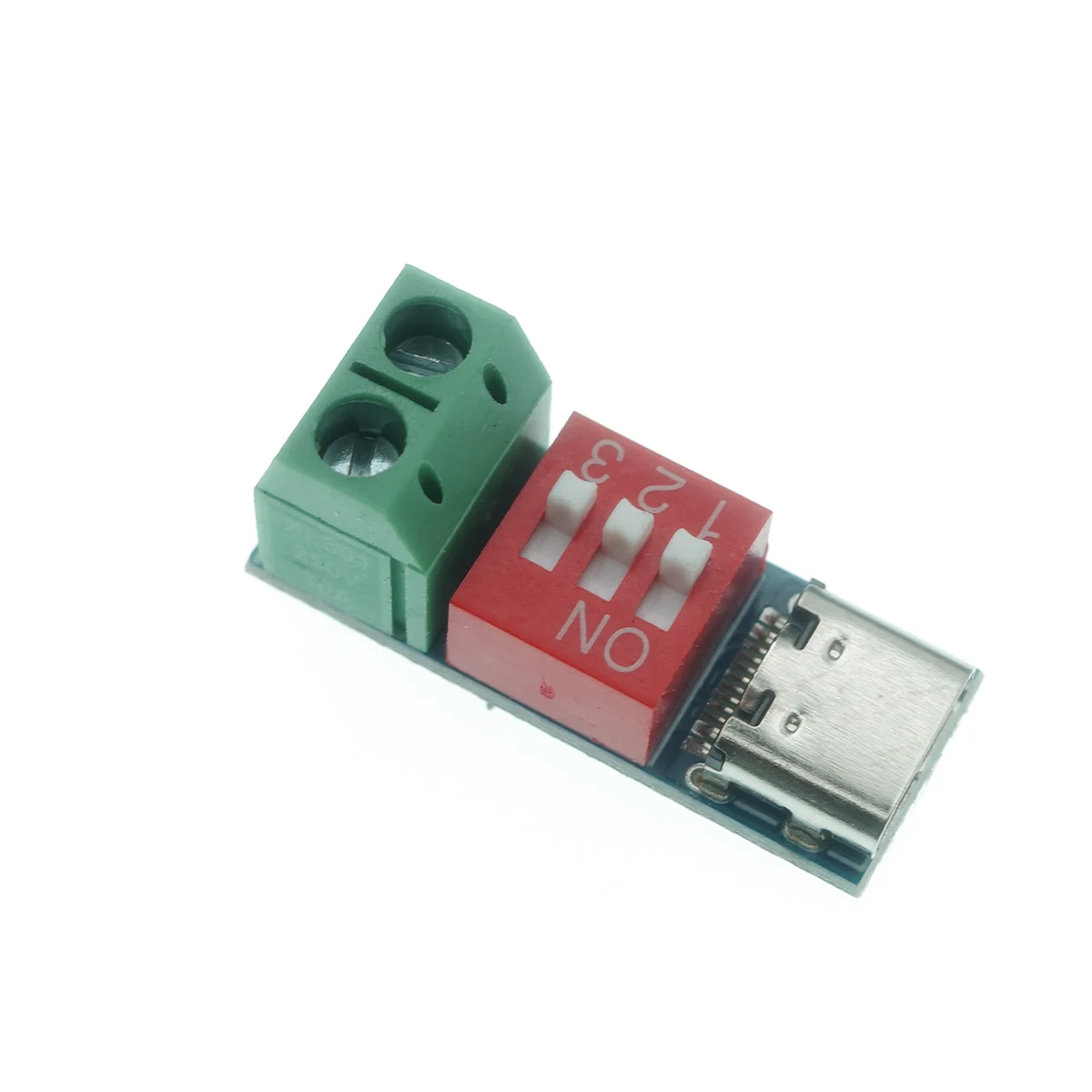 Type-C PD QC Trigger 5V~20V Dial Code Adjustment DC Voltage Power Module Dial Adjustment Voltage Fast Charging Decoy Module