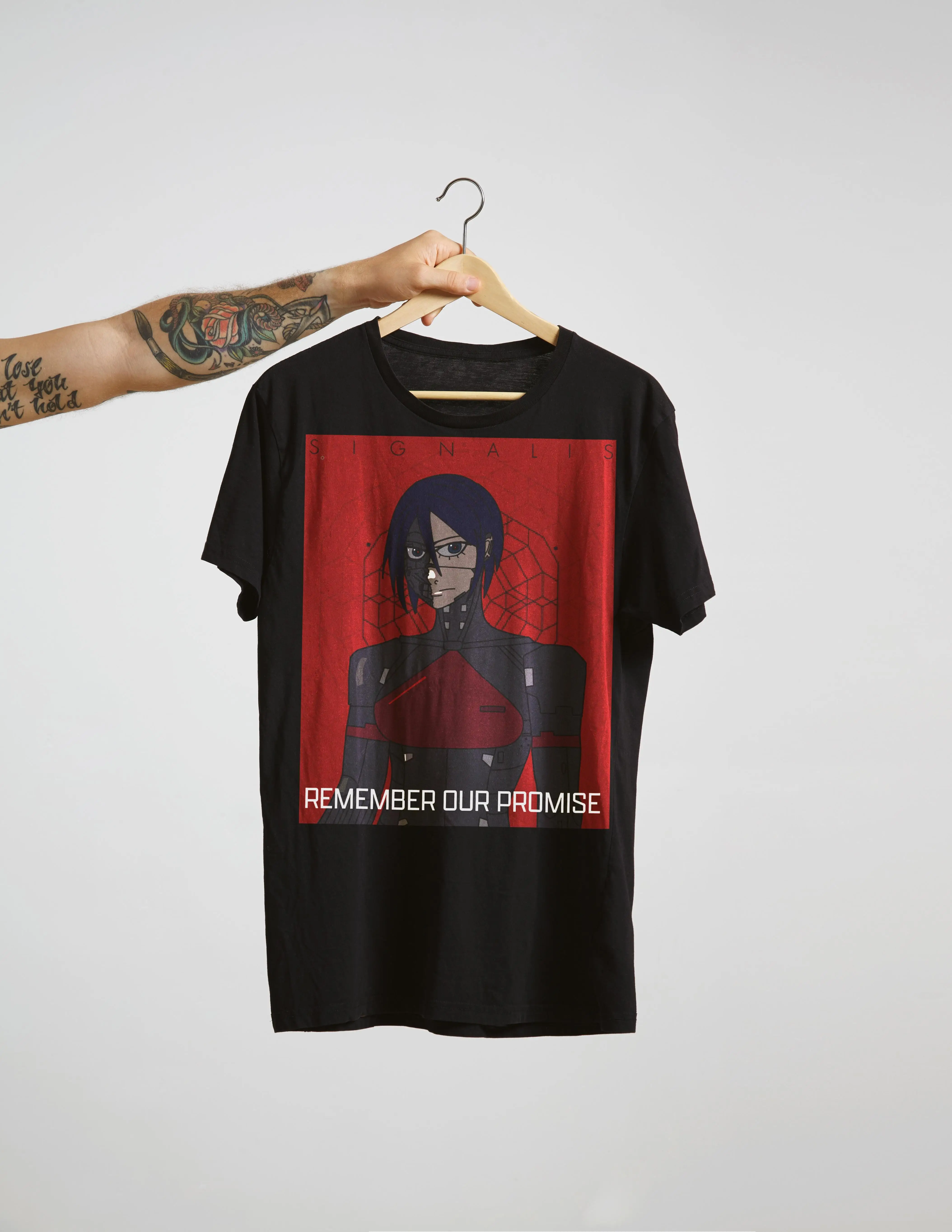 Signalis Casual T-shirt Oversized Unisex T-shirt Streetwear Trendy Cotton New Model personality Clothes Short Vintage Loose soft