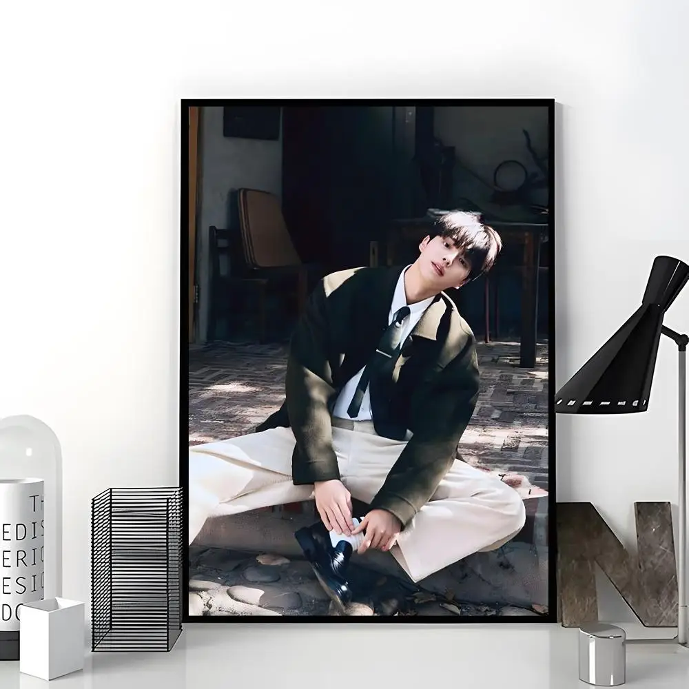 Actor S-song Kang Poster Trendy Aesthetic Wall Art Poster for Dorm Room Bedroom Decor