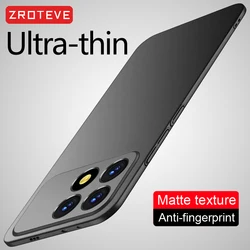 For PocoX6 Pro Case ZROTEVE Slim Hard PC Frosted Cover For Xiaomi Poco X6 X5 Pro 5G Xiomi Mi Pocophone PocoX5 Global Phone Cases