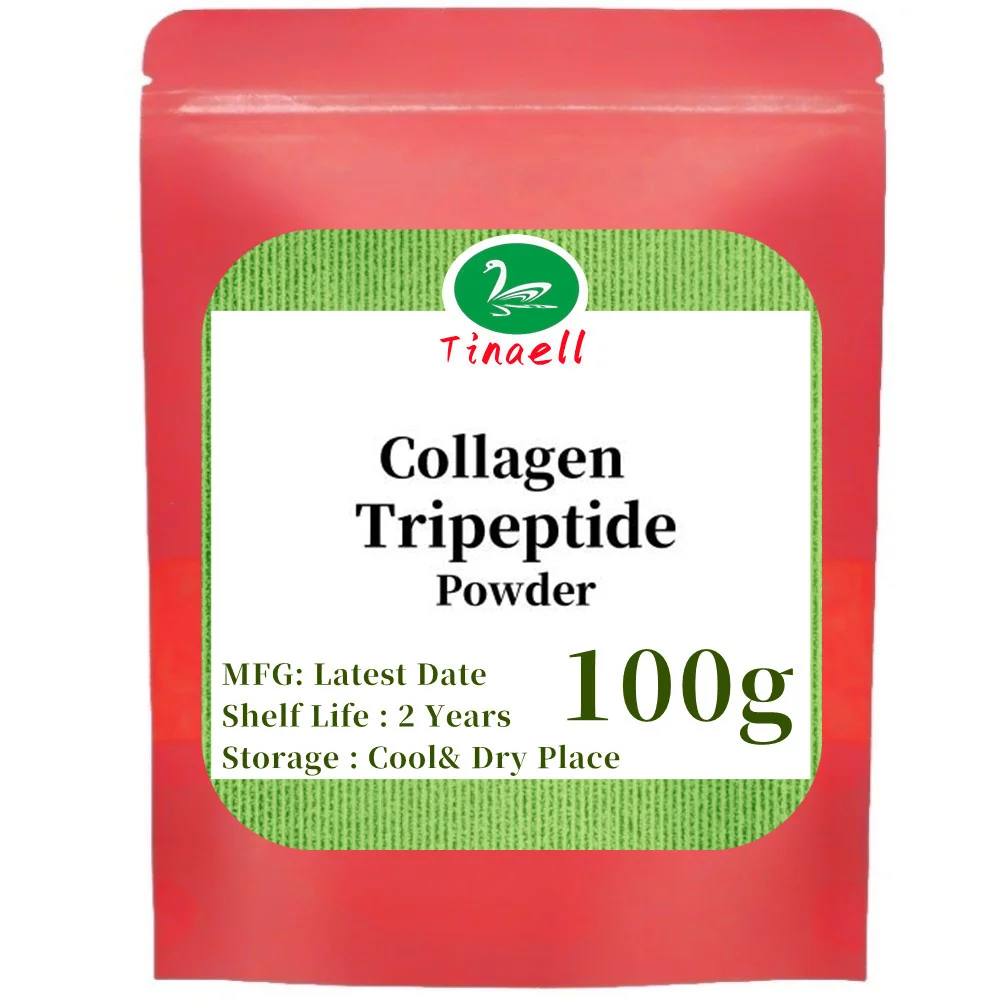 Cosmetic Raw Material 50-1000g Collagen Tripeptide Powder, Skin Whitening High Quality