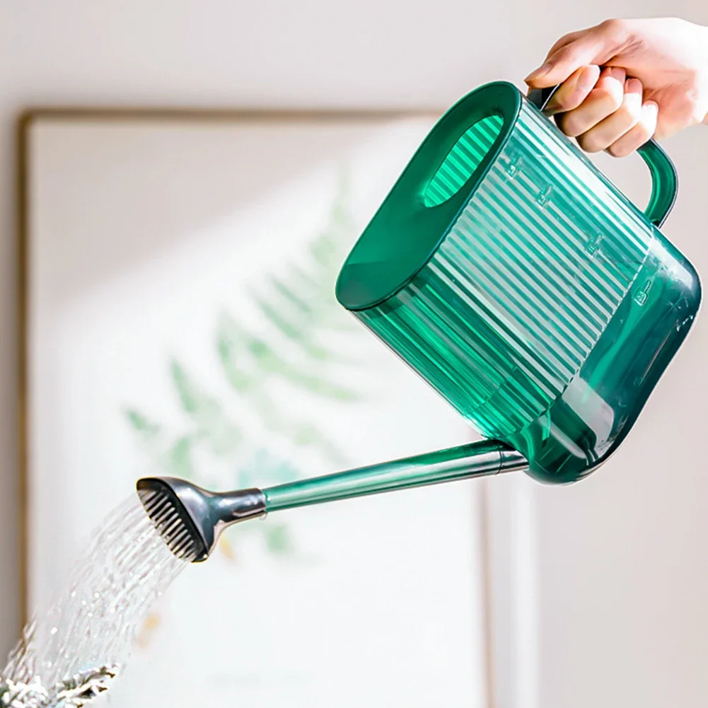 

1800ML Garden Watering Can with Sprinkler Head Plastic Watering Can Modern Water Can for Indoor and Outdoor Plants