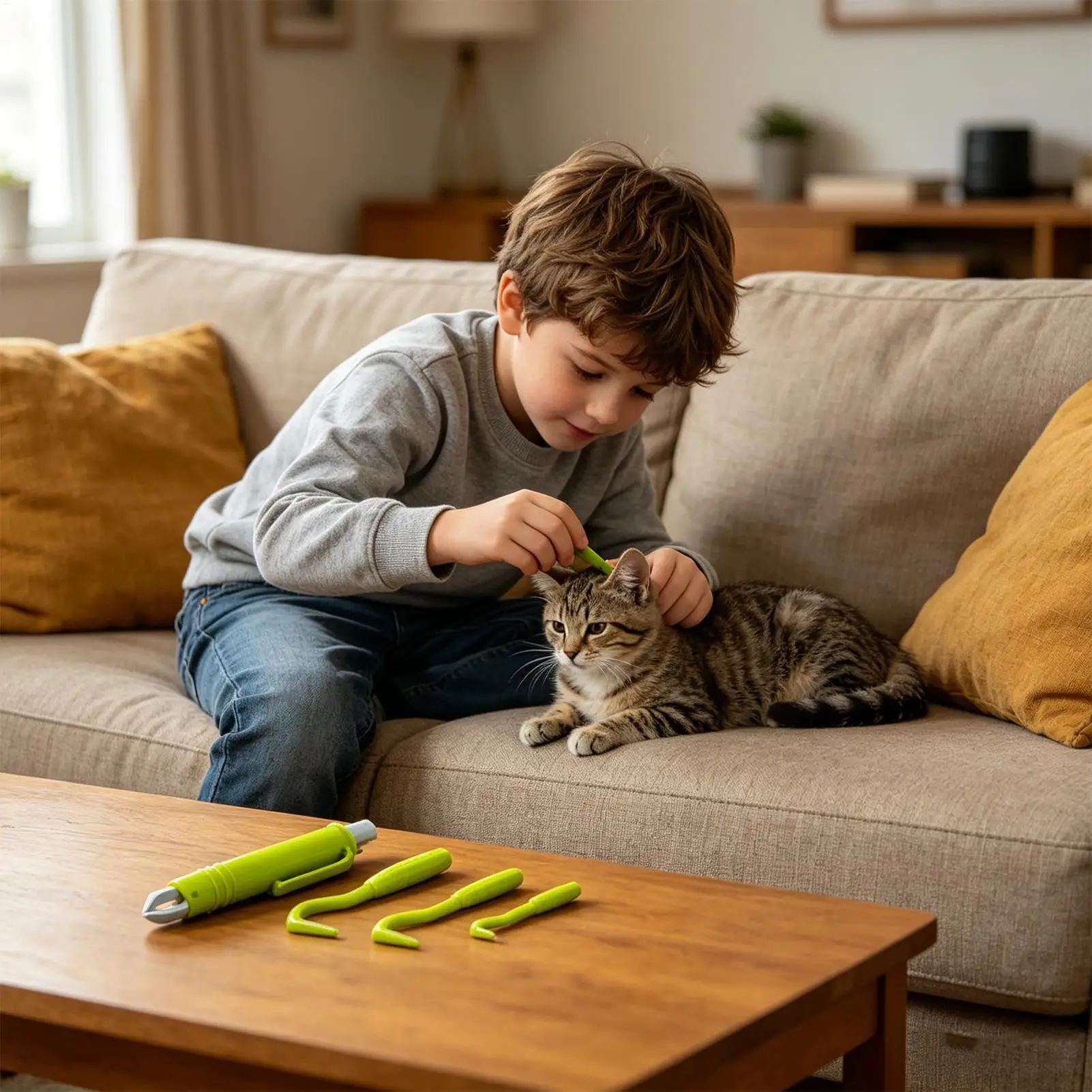 Pet Tick Remover Tweezers Set Portable Reusable Lice Flea Catching Tool Multifunctional Grooming Supplies For Dog Cat Cattle view 5