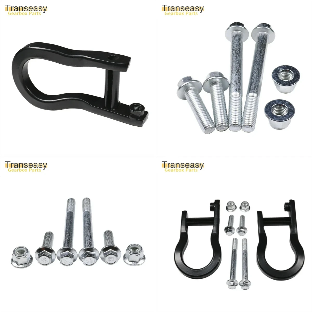 23236699 New Front Tow Hook Package Black 84072463 Fits For 2007-2019 Silverado Sierra